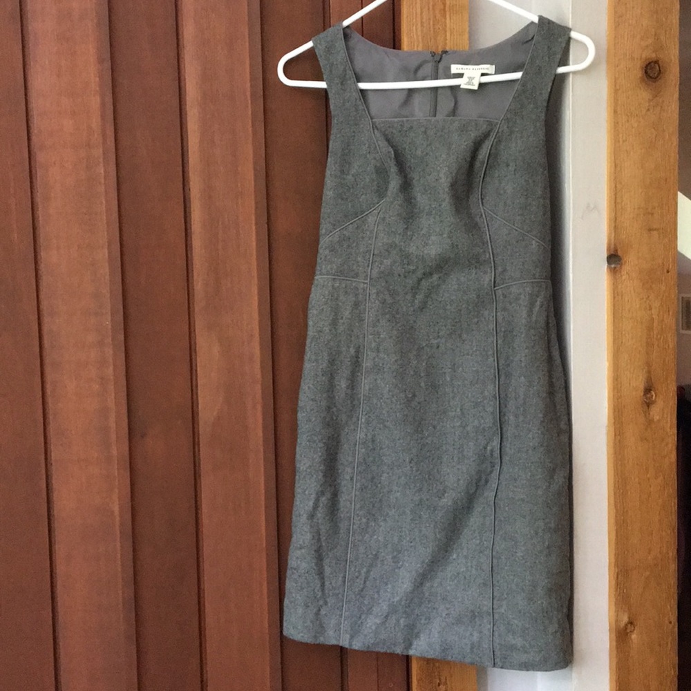 Banana Republic grey wool dress